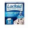 Lactaid Fast Act Lactose Intolerance Relief Caplets with Lactase Enzyme to Prevent Gas, Bloating & Diarrhea Due to Lactose Sensitivity, Ideal for Travel & On-the-Go, 32 Packs of 1-count — Family Dollar