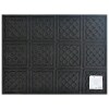 Interiors by Design Black Eco Molded Doormats — Family Dollar (SKU FD2800285)