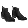 Just Be Ladies' Black Suede Chelsea Boots — Family Dollar
