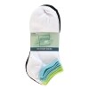 Extremely Me Girls's Size 9-11 Colorful Cuff No-Show Socks, 6 pair — Family Dollar