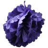 Purple Puff Ball Decorations, 2 ct. — Family Dollar penny item