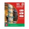 Multicolor Garland Holiday Lights, 105 ct. — Family Dollar (SKU FD2297659)