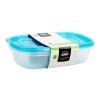 Family Chef Rectangle Plastic Storage Containers, 30 oz., 2 Pack. — Family Dollar
