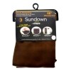 Eclipse Sundown Room Darkening Brown Door Panels — Family Dollar (SKU FD500348)