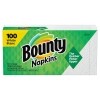 Bounty White Napkins, 100 ct. — Family Dollar (SKU FD3000361)