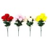 Spring Summer Floral Artificial Rose Bud X7 — Family Dollar