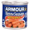 Armour Hot & Spicy Vienna Sausages, 4.6 oz. — Family Dollar (SKU FD1215041)