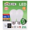 100-Watt Replacement Soft White A19 LED Bulbs, 2 ct. — Family Dollar (SKU FD1199607)