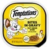 Temptations Wet Cat Food - Tasty Chicken Flavor Bites in Gravy, 3.5-oz. Tray — Family Dollar (SKU FD1198438)