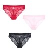 Lace Panty Pack - Red, Pink, and Black, 3 pk. — Family Dollar (SKU FD1799381)