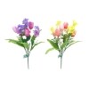 Outdoors by Design Artificial Florals Mixed Tulip Bush — Family Dollar