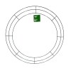 Metal Wreath Ring, 1-Count. — Family Dollar