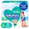 Pampers Splashers Swim Diapers, Size 5, 17 Count — Family Dollar