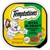 Temptations Wet Cat Food - Seafood Medley Flavor Bites in Gravy, 3.5-oz. Tray — Family Dollar (SKU FD1198334)