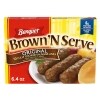 Banquet Brown 'n Serve Original Sausage Links, Frozen Breakfast, 6.4 oz. — Family Dollar