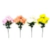 Spring Summer Floral Artificial Peony Bush XL X6 — Family Dollar