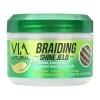 Via Natural Braiding Shine Jelo, 8 oz. — Family Dollar
