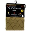 Sundown tyburn panel pair latte 52x84 — Family Dollar (SKU FD500466)