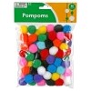 Colorful Pompoms, 80 ct. — Family Dollar (SKU FD1308459)