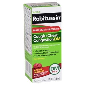 Robitussin Maximum Strength Cough Cold Dm Family Dollar If you've been eating a certain way all your life, it can be quite a process to learn what foods are now unsafe for you and to change your eating habits. robitussin maximum strength cough cold dm