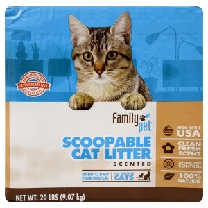 Family Pet Cat Litter 20 Lb Family Dollar