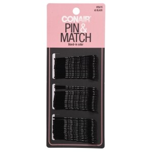 Conair Pin Match Black Bobby Pins 45 Ct Family Dollar