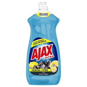 Ajax Ultra Liquid Dish Soap, Charcoal + Citrus - 28 Fl. Oz. | Family Dollar