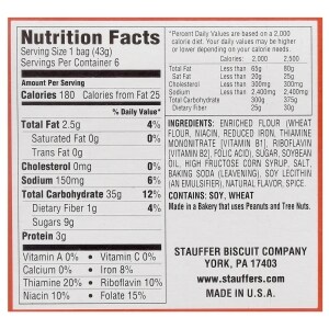 35 Animal Cracker Nutrition Label Label Design Ideas 2020