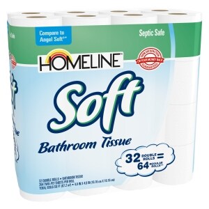 Homeline Soft Bathroom Tissue 32 Ct Family Dollar