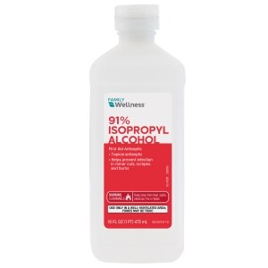 Family Wellness 91 Isopropyl Rubbing Alcohol 12 Oz Family Dollar