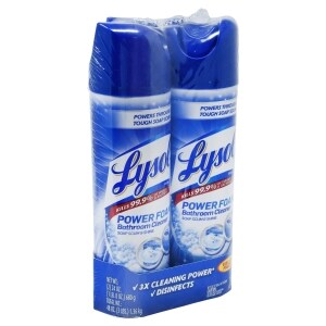 Lysol Power Foam Bathroom Cleaner 2 Ct Family Dollar