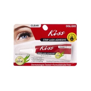 Kiss Clear Strip Lash Adhesive, .1 oz.