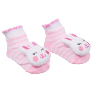 Kidgets Girls 0 12 Mo 3d Animal Socks Family Dollar