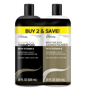 Personal Care Moisture Rich Shampoo and Conditioner Value Pack, 2 ct.