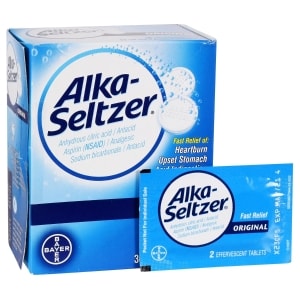 alka seltzer original antacid tablets 36 ct