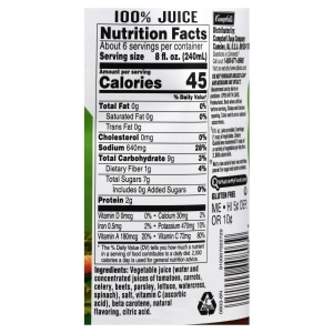 Nutrition labels list the energy content of food in