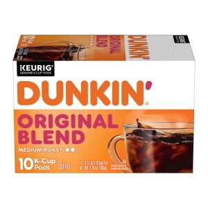 Dunkin Donuts Original Blend K Cup Pods 12 Ct Family Dollar