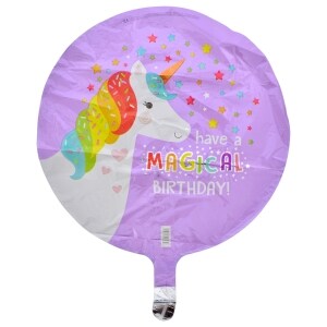 balloons unicorn magical birthday dollar