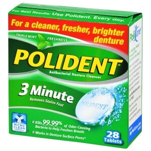 Polident Denture Cleanser Tablets 28 Ct Family Dollar