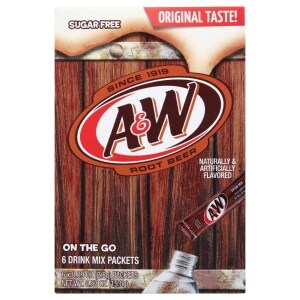 View A&W Root Beer Sugar-Free Singles