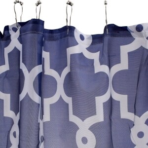 Laurel Home Blue Shower Curtain Amp Bathmat Sets Family Dollar