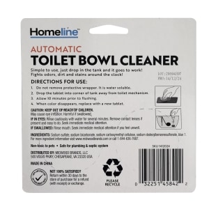 Homeline Automatic Toilet Bowl Cleaner 2 Ct Family Dollar