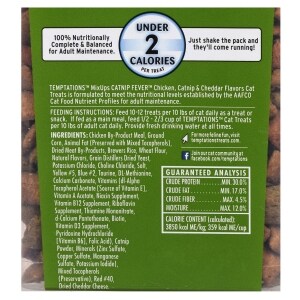 Temptations Mix Ups Value Size Catnip Fever Cat Treats 16 Oz
