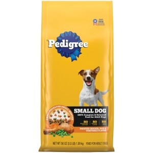 Pedigree Small Dog Complete Nutrition Chicken & Rice, 3.5 lb.