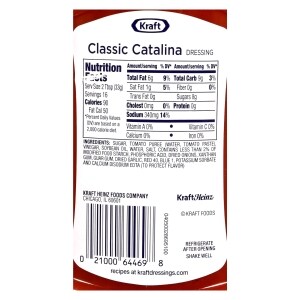 31 Catalina Dressing Nutrition Label Labels Database 2020