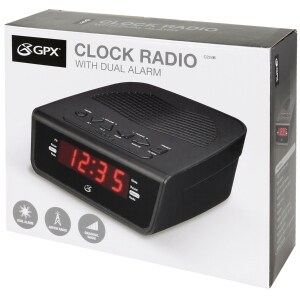 Gpx Am Fm Clock Radio With Dual Alarm Manual | Unique Alarm Clock