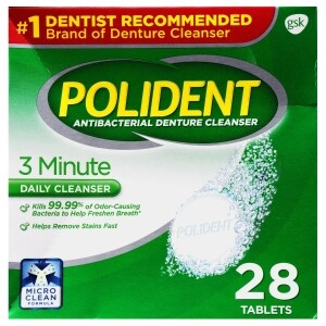 Polident Denture Cleanser Tablets 28 Ct Family Dollar