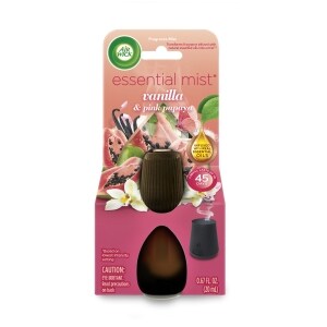 Air Wick Essential Mist Refill Vanilla and Pink Papaya (Pack of 2), 2