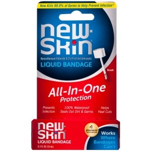 New-Skin Liquid Bandage, Waterproof Bandage for Scrapes and Minor Cuts