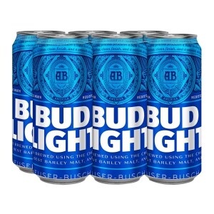 Bud Light 16-oz. Cans, 6 ct. | Family Dollar